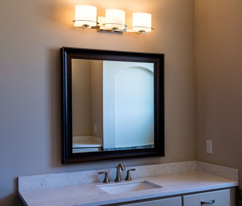 Backlit Mirror and Vanity Lighting